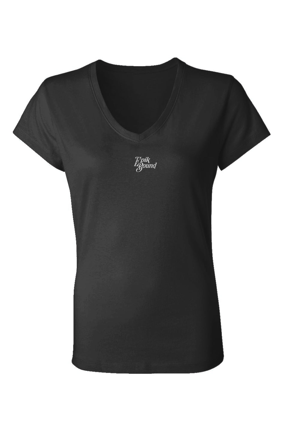 Ladies Jersey V-Neck T-Shirt (n)